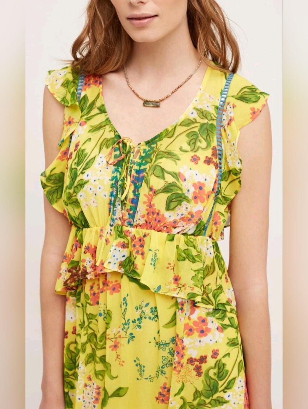 Anthropologie by Plenty By Tracy Reese Sungrove Maxi Dress - Picture 2 of 8